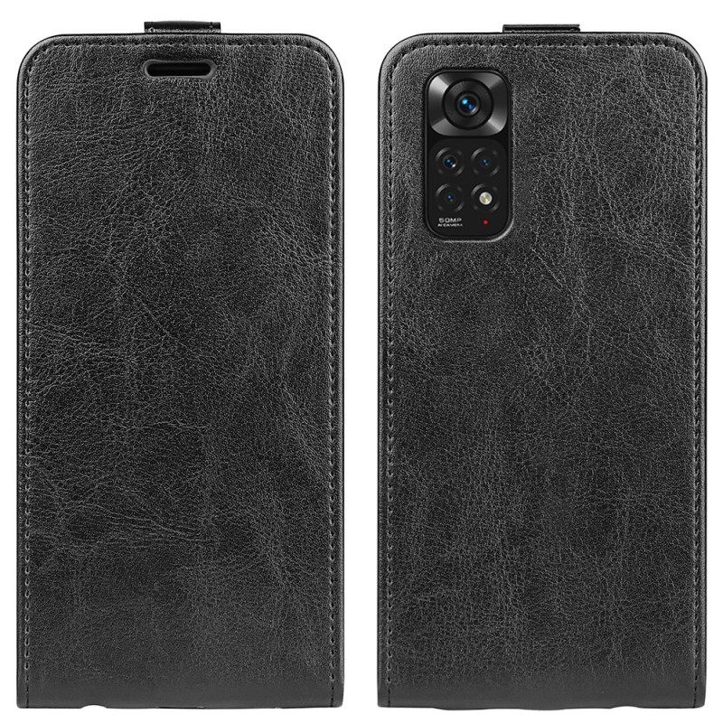 Nahkakotelo Xiaomi Redmi Note 11 / 11S Kotelot Flip Vertical Flap Leather Effect