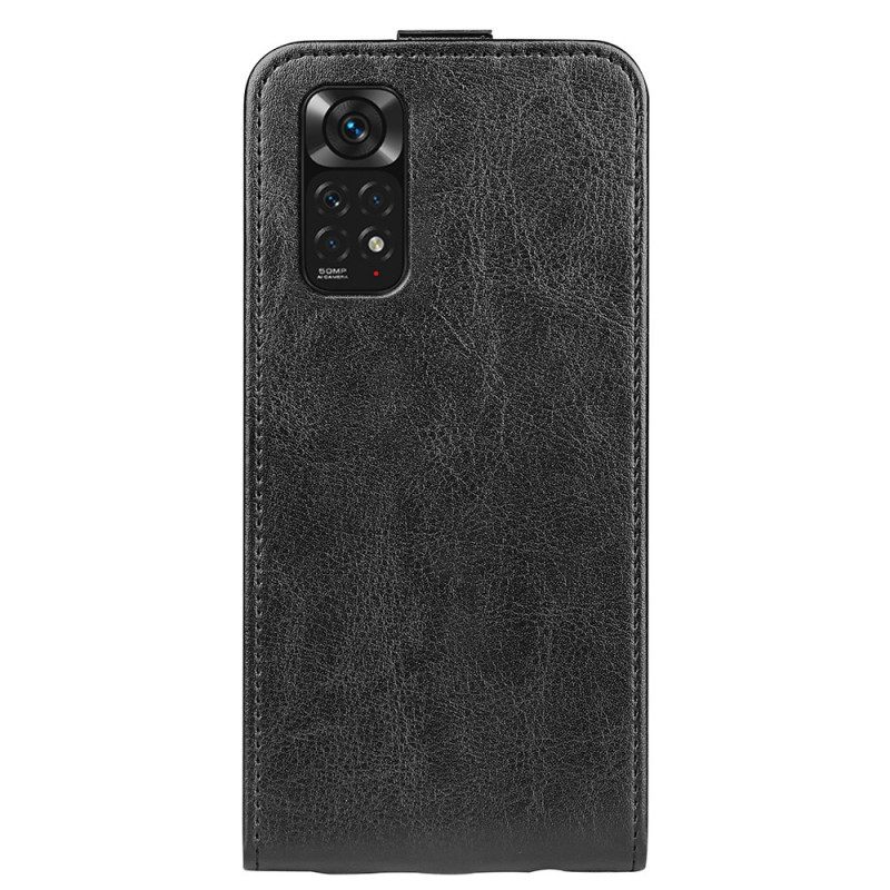 Nahkakotelo Xiaomi Redmi Note 11 / 11S Kotelot Flip Vertical Flap Leather Effect