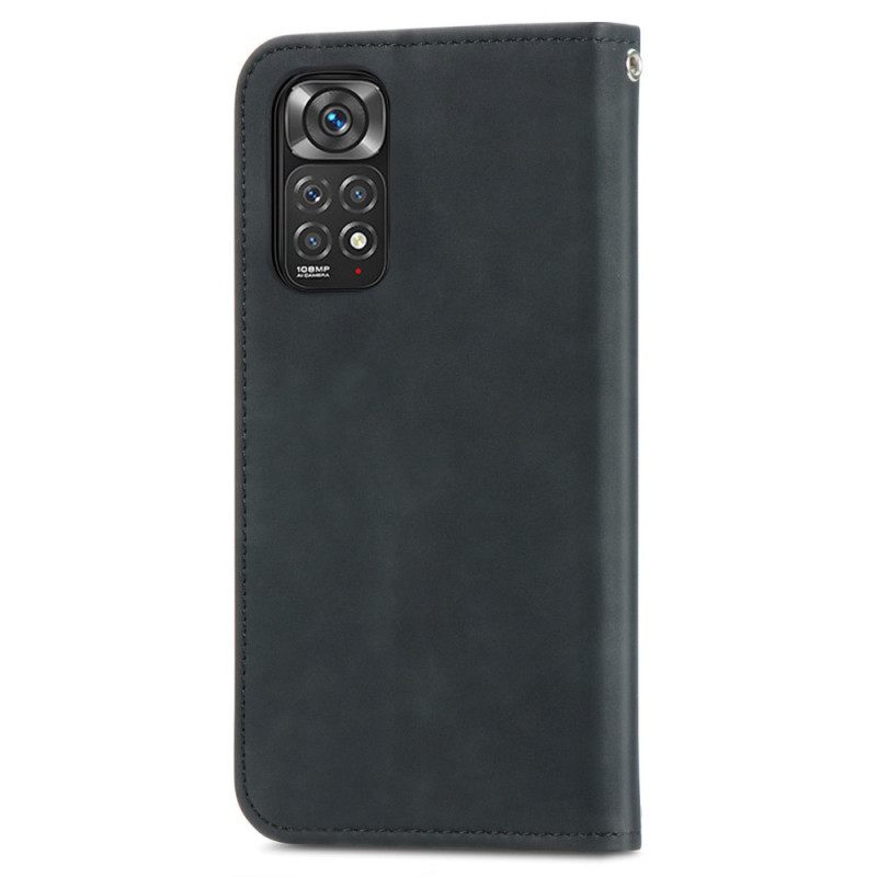 Puhelinkuoret Xiaomi Redmi Note 11 / 11S Kotelot Flip Vintage Leather Effect