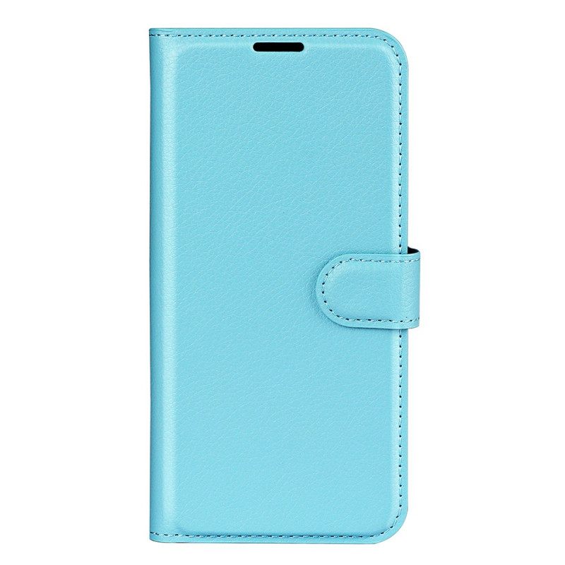 Kotelot Oneplus 12 5g Classic Litchi Faux Leather