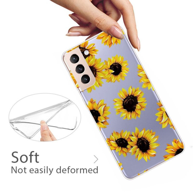 Case Samsung Galaxy S22 Plus 5G Auringonkukat