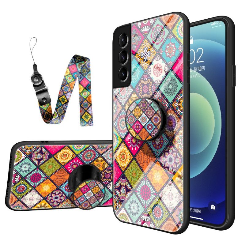 Case Samsung Galaxy S22 Plus 5G Magneettinen Tilkkuteline