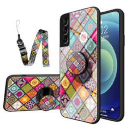 Case Samsung Galaxy S22 Plus 5G Magneettinen Tilkkuteline