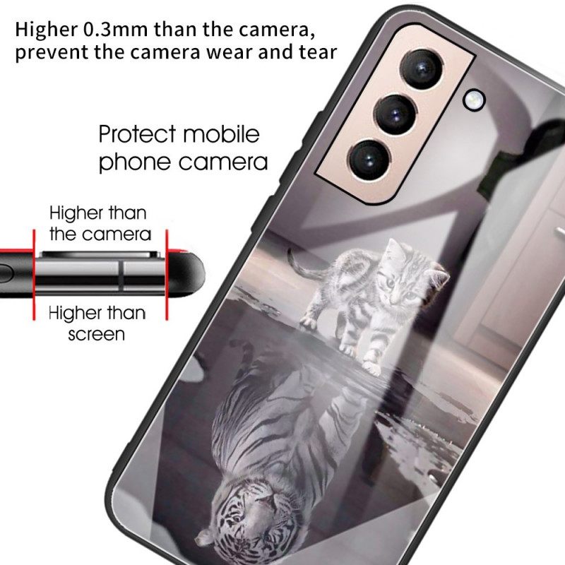 Case Samsung Galaxy S22 Plus 5G Tempered Glass Ernest The Tiger