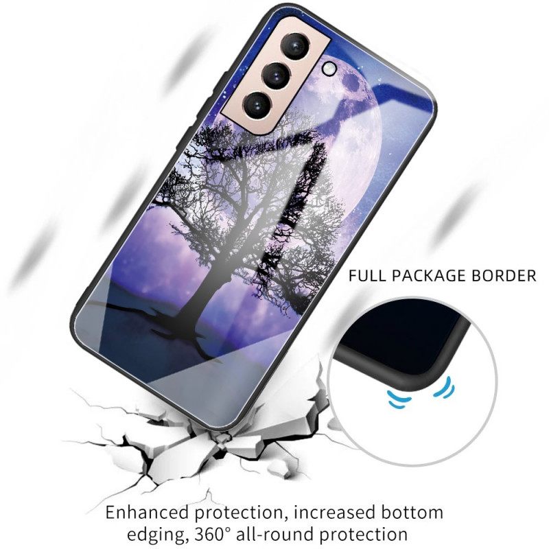 Case Samsung Galaxy S22 Plus 5G Tempered Glass World Tree