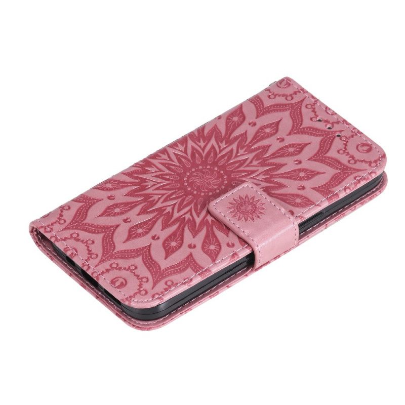 Flip Case Samsung Galaxy S22 Plus 5G Auringonkukka