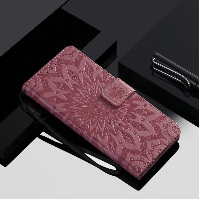 Flip Case Samsung Galaxy S22 Plus 5G Auringonkukka