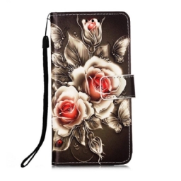 Flip Case Samsung Galaxy S22 Plus 5G Golden Roses