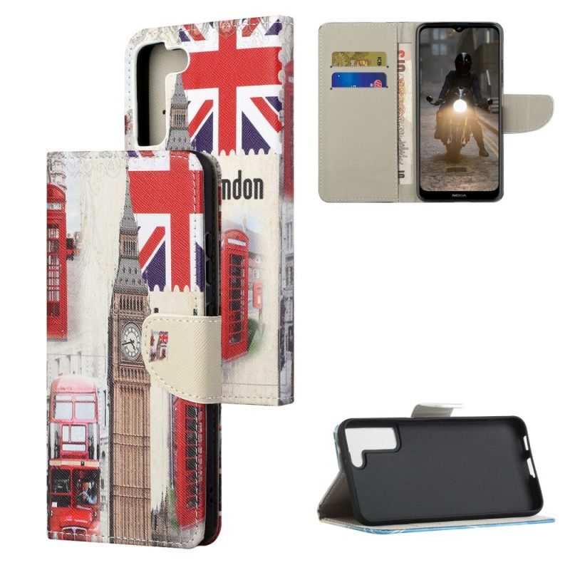 Flip Case Samsung Galaxy S22 Plus 5G London Life