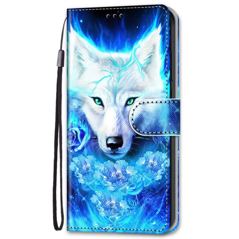 Flip Case Samsung Galaxy S22 Plus 5G Magic Wolf