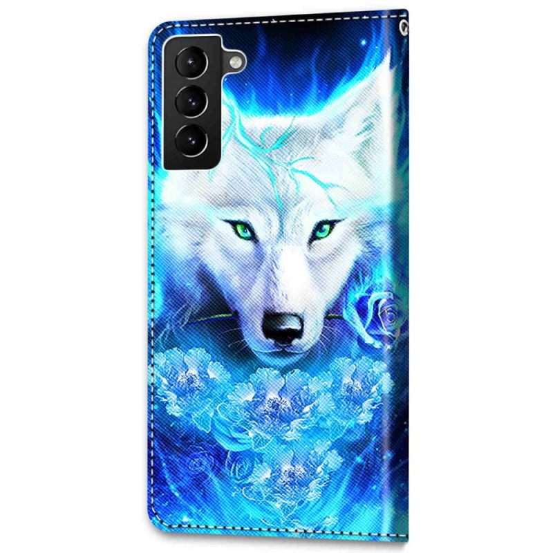 Flip Case Samsung Galaxy S22 Plus 5G Magic Wolf