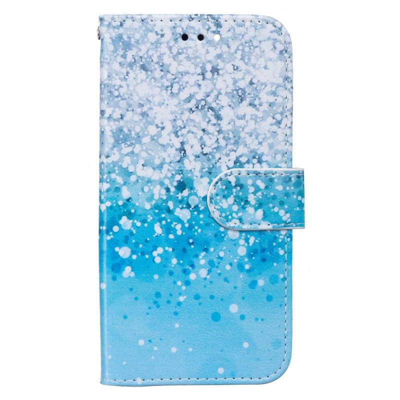 Kotelot Samsung Galaxy S22 Plus 5G Blue Glitter Gradient