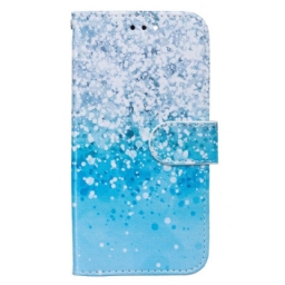 Kotelot Samsung Galaxy S22 Plus 5G Blue Glitter Gradient