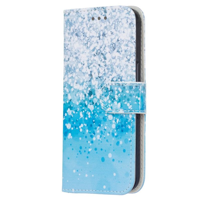 Kotelot Samsung Galaxy S22 Plus 5G Blue Glitter Gradient