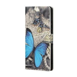 Kotelot Samsung Galaxy S22 Plus 5G Butterfly Prestige Blue