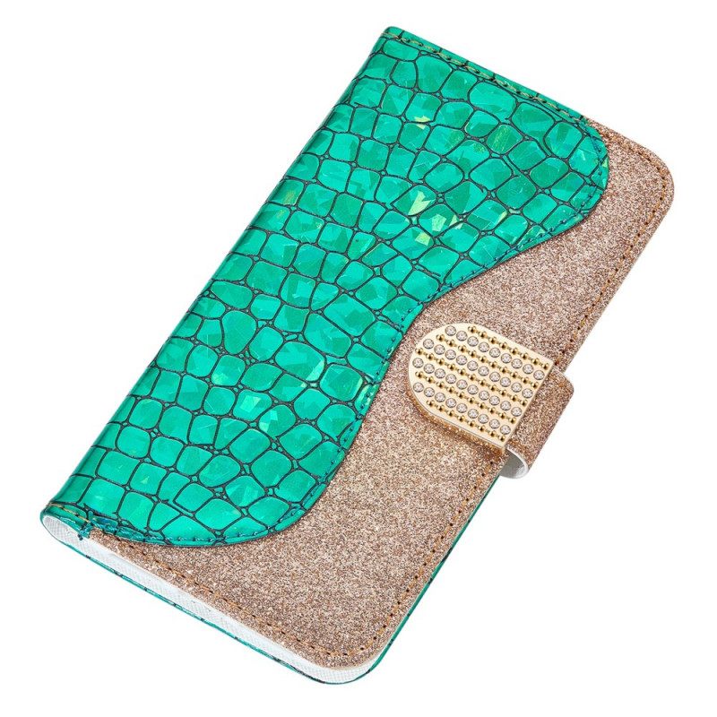 Kotelot Samsung Galaxy S22 Plus 5G Croco Diamonds