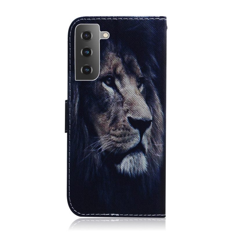 Kotelot Samsung Galaxy S22 Plus 5G Dreaming Lion