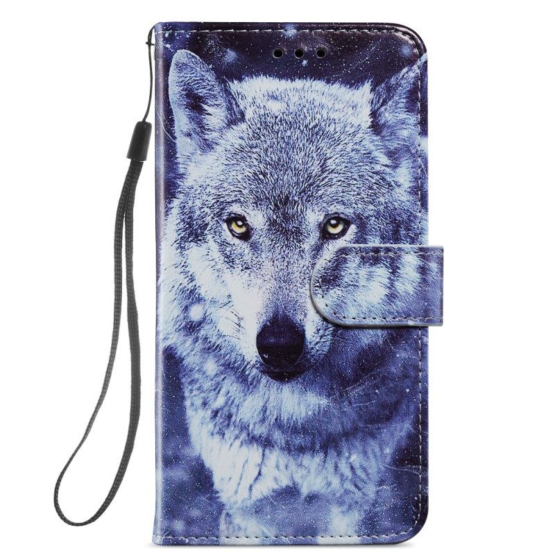 Kotelot Samsung Galaxy S22 Plus 5G Gorgeous Wolves Kaulanauhalla