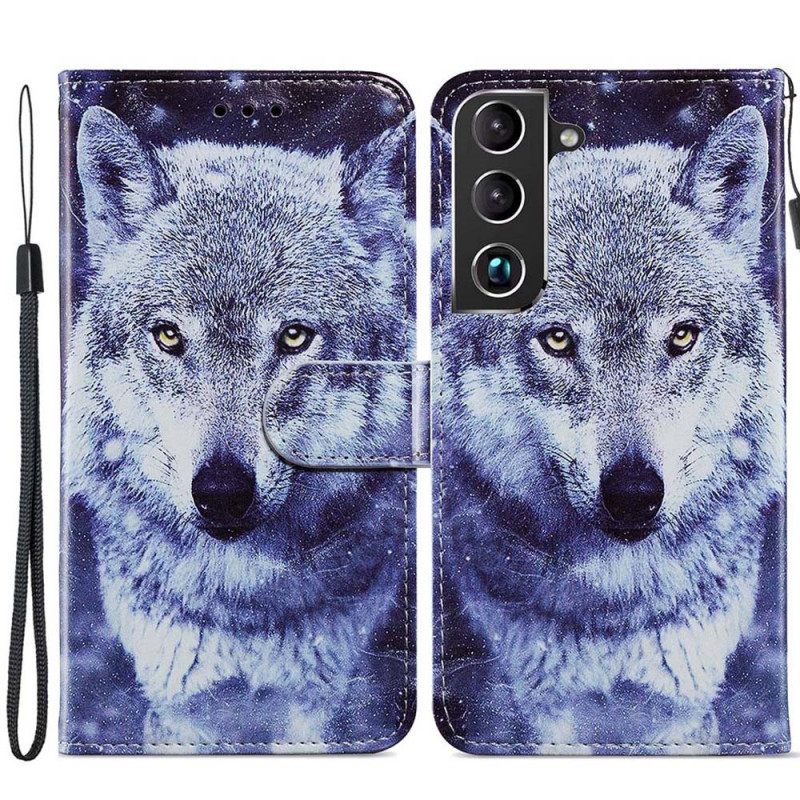 Kotelot Samsung Galaxy S22 Plus 5G Gorgeous Wolves Kaulanauhalla