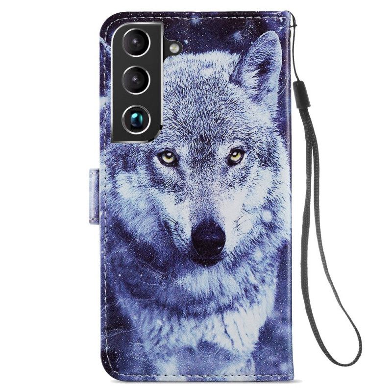 Kotelot Samsung Galaxy S22 Plus 5G Gorgeous Wolves Kaulanauhalla