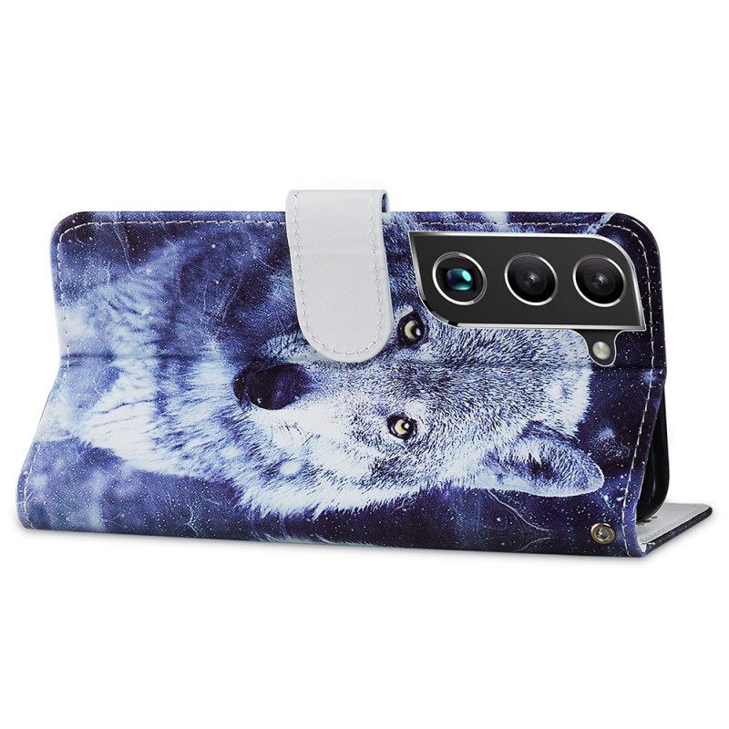 Kotelot Samsung Galaxy S22 Plus 5G Gorgeous Wolves Kaulanauhalla