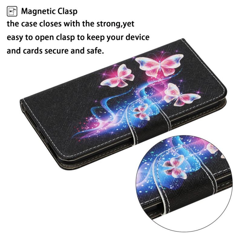 Kotelot Samsung Galaxy S22 Plus 5G Magic Butterflies