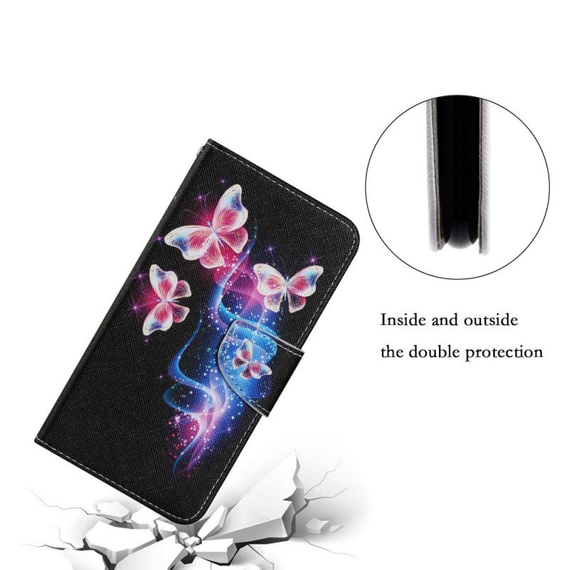 Kotelot Samsung Galaxy S22 Plus 5G Magic Butterflies