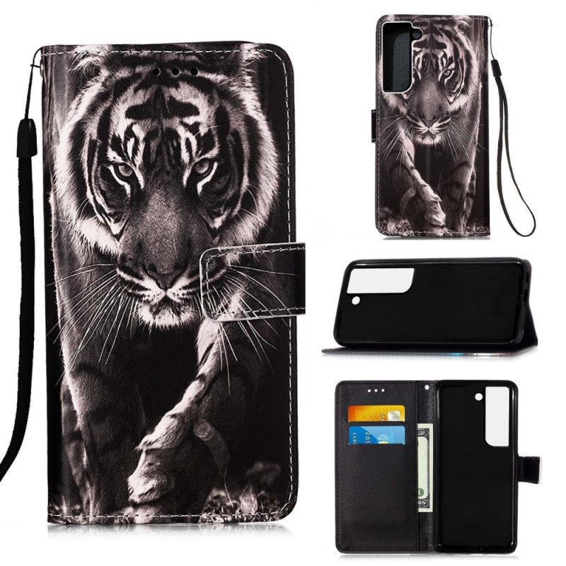 Kotelot Samsung Galaxy S22 Plus 5G Night Tiger