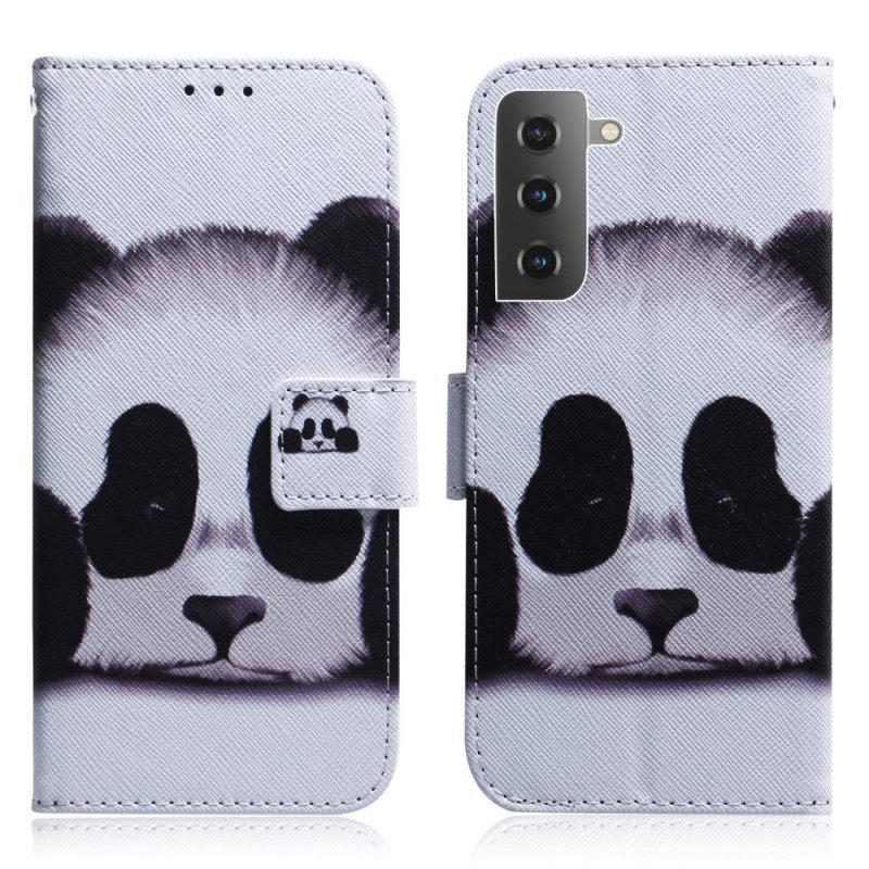 Kotelot Samsung Galaxy S22 Plus 5G Panda Kasvot