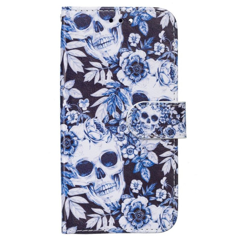 Kotelot Samsung Galaxy S22 Plus 5G Retro Skulls