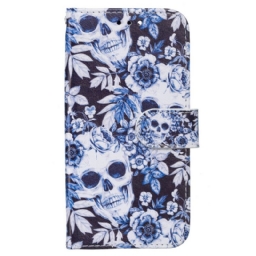 Kotelot Samsung Galaxy S22 Plus 5G Retro Skulls