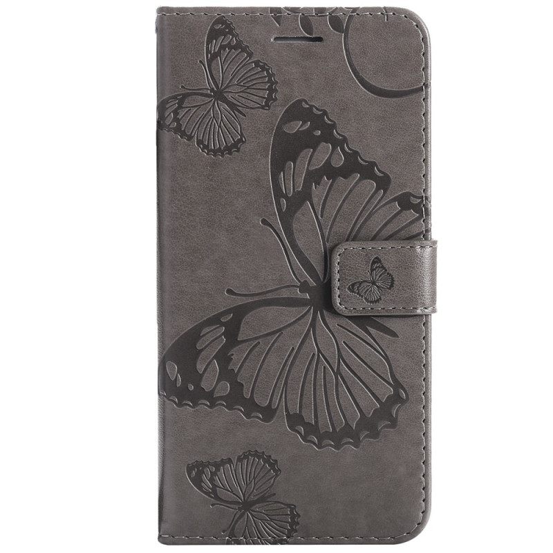 Kotelot Samsung Galaxy S22 Plus 5G Suojaketju Kuori Giant Thong Butterflies