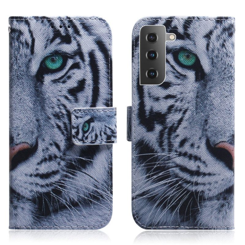 Kotelot Samsung Galaxy S22 Plus 5G Tiger Face