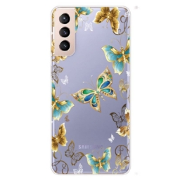 Kuori Samsung Galaxy S22 Plus 5G Butterflies Design