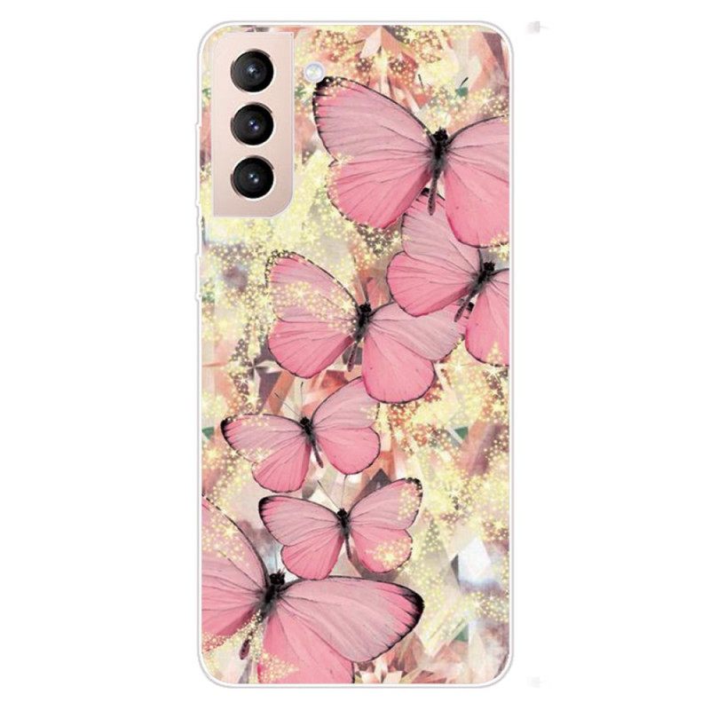 Kuori Samsung Galaxy S22 Plus 5G Butterflies Perhoset