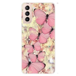 Kuori Samsung Galaxy S22 Plus 5G Butterflies Perhoset