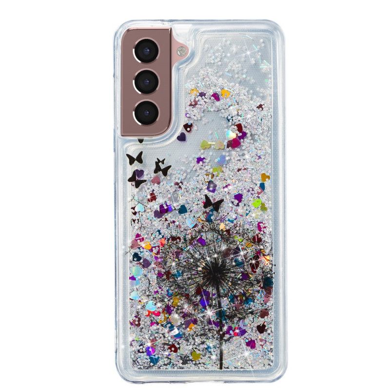 Kuori Samsung Galaxy S22 Plus 5G Dandelions Glitter