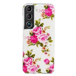 Kuori Samsung Galaxy S22 Plus 5G Fluorescent Liberty Flowers