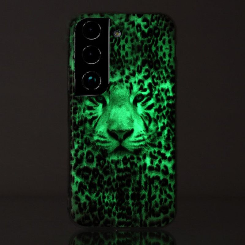 Kuori Samsung Galaxy S22 Plus 5G Fluoresoiva Leopard