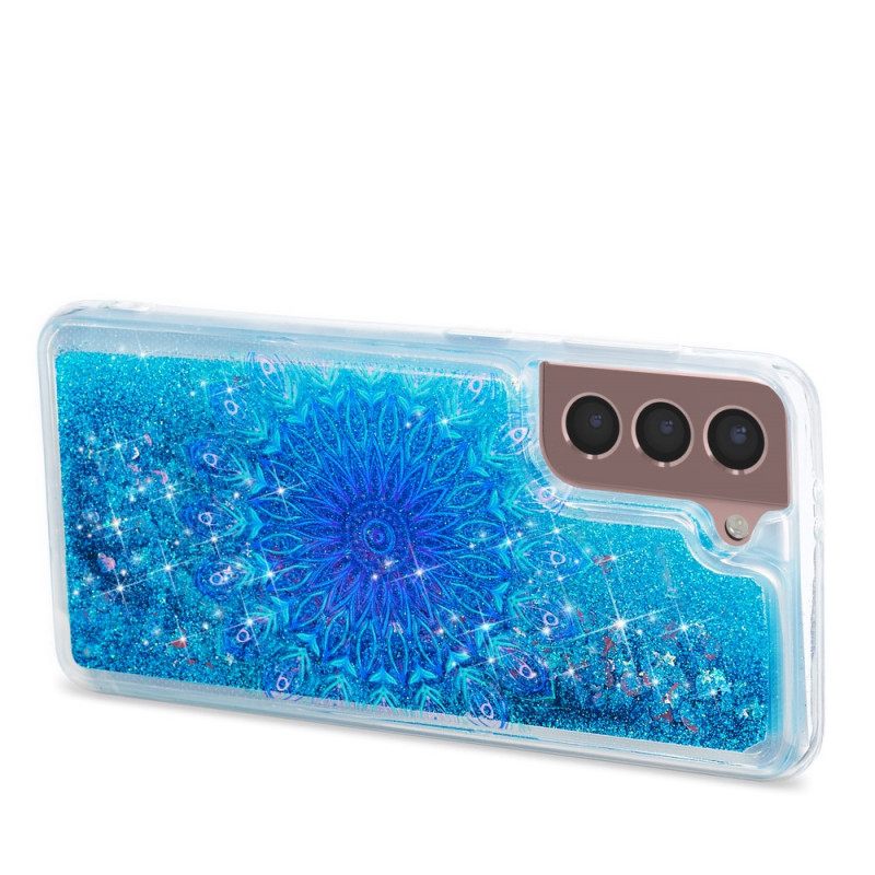 Kuori Samsung Galaxy S22 Plus 5G Glitter Mandala