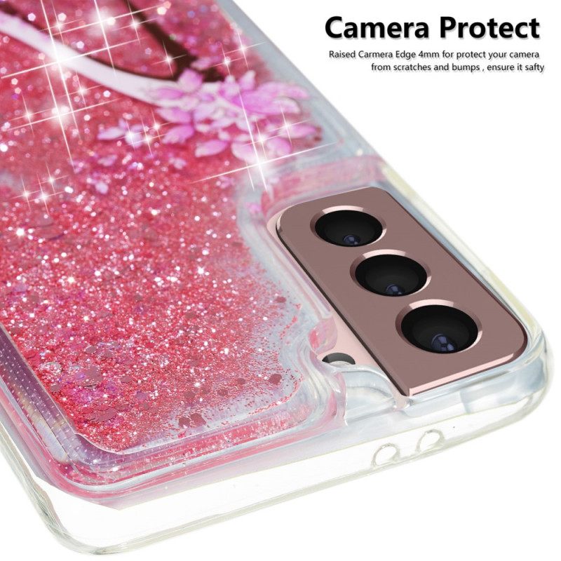 Kuori Samsung Galaxy S22 Plus 5G Glitter Pumppu