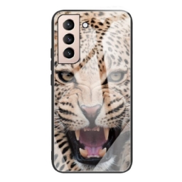 Kuori Samsung Galaxy S22 Plus 5G Leopard Tempered Glass