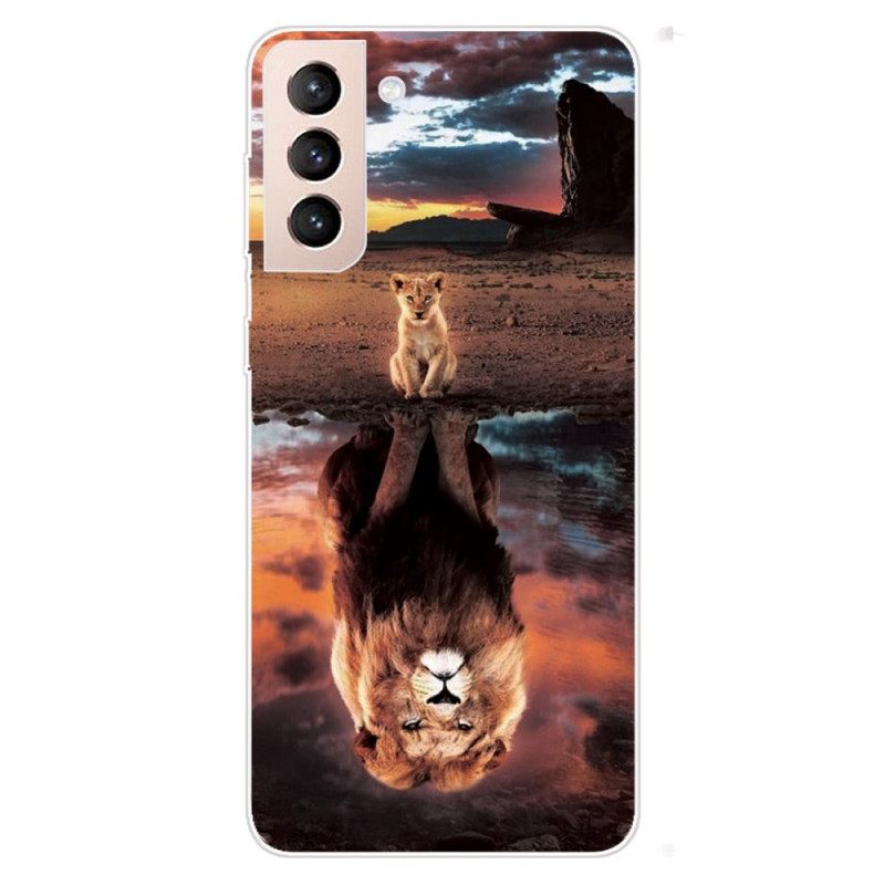 Kuori Samsung Galaxy S22 Plus 5G Lion Cubin Unelma