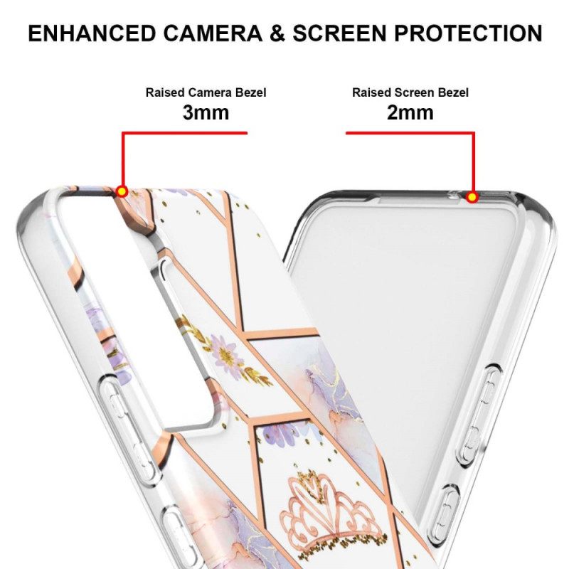 Kuori Samsung Galaxy S22 Plus 5G Marmorikruunu