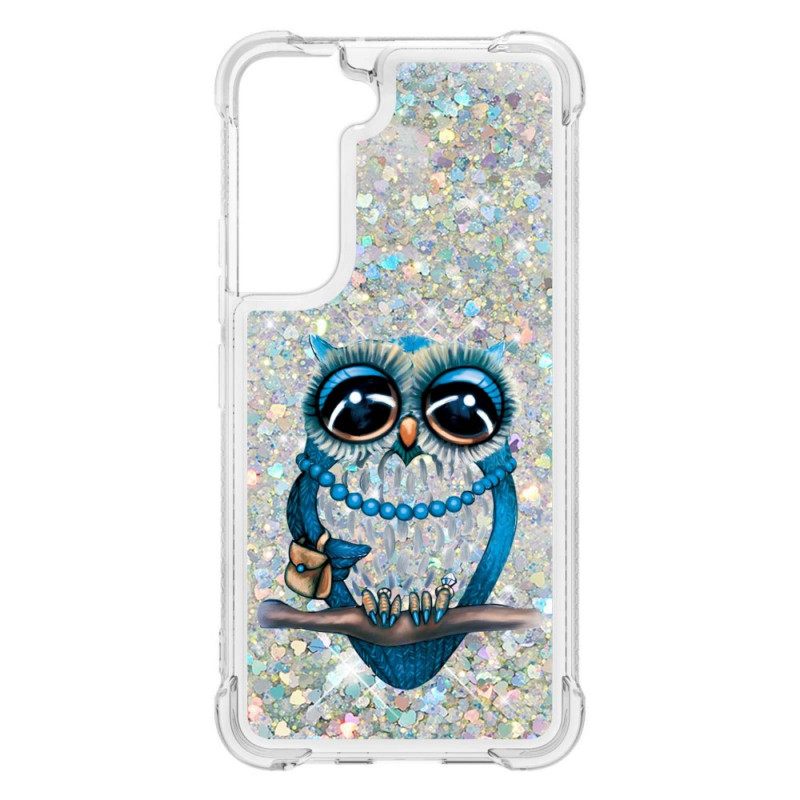 Kuori Samsung Galaxy S22 Plus 5G Miss Owl Glitter