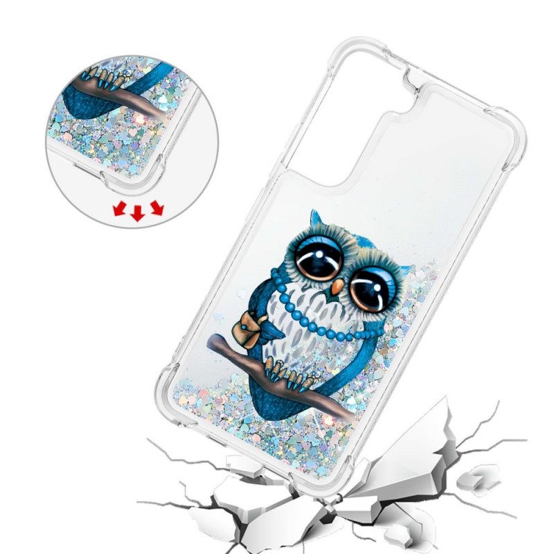 Kuori Samsung Galaxy S22 Plus 5G Miss Owl Glitter