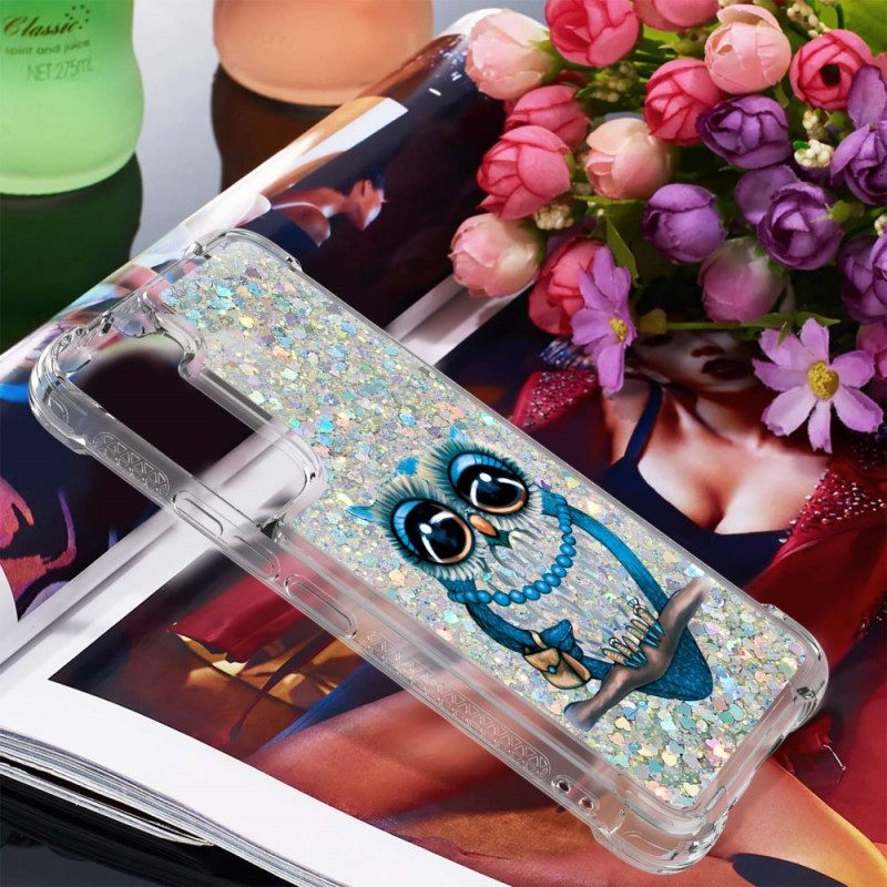 Kuori Samsung Galaxy S22 Plus 5G Miss Owl Glitter