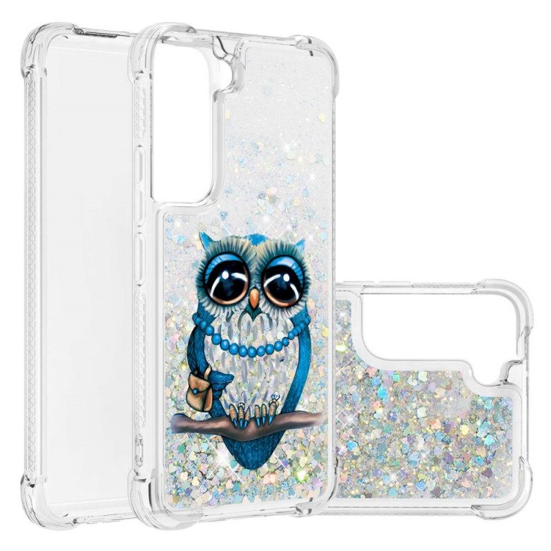 Kuori Samsung Galaxy S22 Plus 5G Miss Owl Glitter