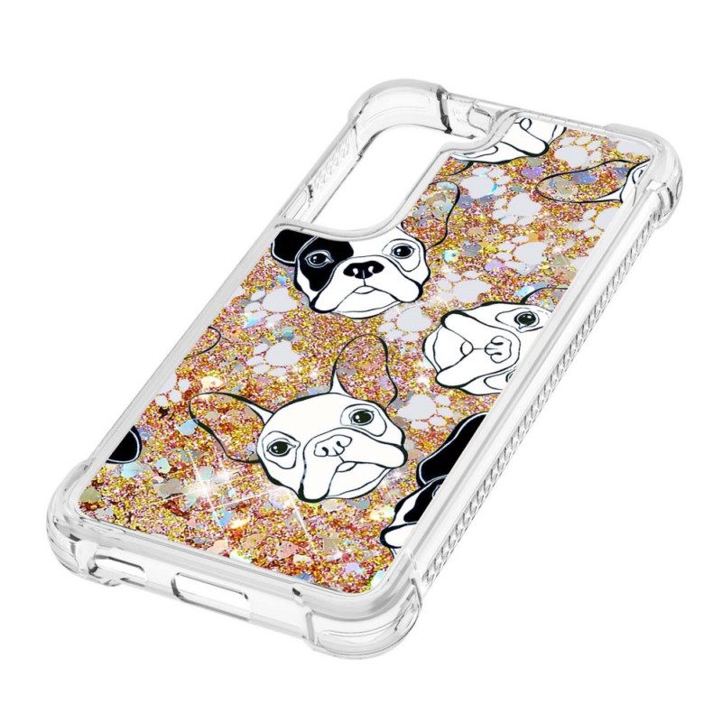 Kuori Samsung Galaxy S22 Plus 5G Mr Dog Glitter