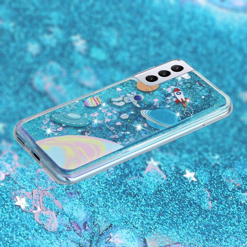 Kuori Samsung Galaxy S22 Plus 5G Space Glitter